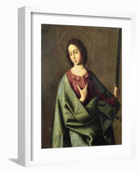 St. Euphemia-Francisco de Zurbarán-Framed Giclee Print