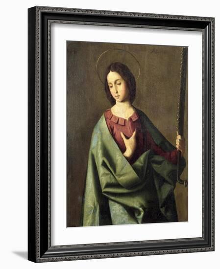 St. Euphemia-Francisco de Zurbarán-Framed Giclee Print