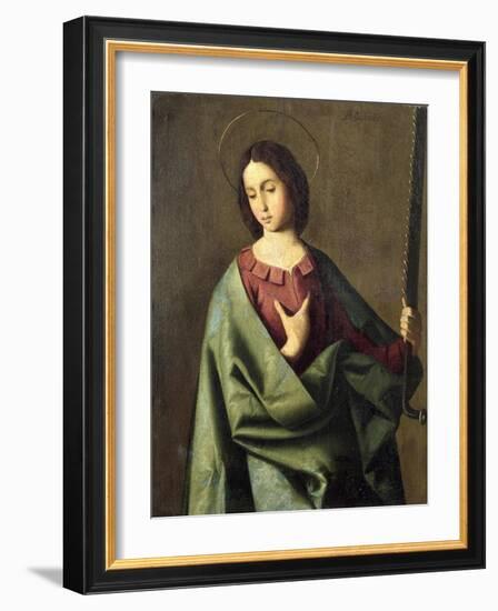 St. Euphemia-Francisco de Zurbarán-Framed Giclee Print