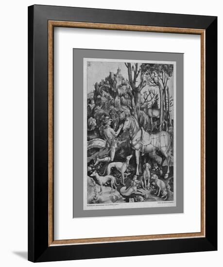 St Eustace, c1501, (19th century)-Unknown-Framed Giclee Print