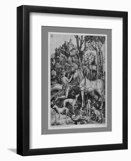 St Eustace, c1501, (19th century)-Unknown-Framed Giclee Print