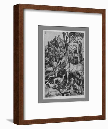 St Eustace, c1501, (19th century)-Unknown-Framed Giclee Print