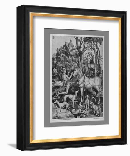 St Eustace, c1501, (19th century)-Unknown-Framed Giclee Print