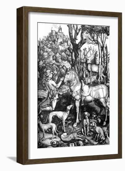 St Eustace, C1501-Albrecht Durer-Framed Giclee Print