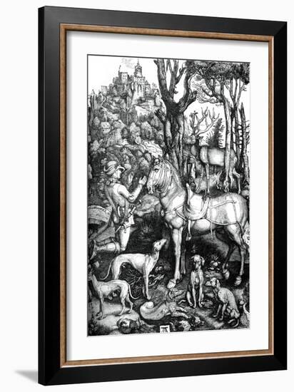 St Eustace, C1501-Albrecht Durer-Framed Giclee Print