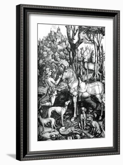 St Eustace, C1501-Albrecht Durer-Framed Giclee Print