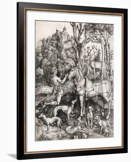 St. Eustace-Albrecht Dürer-Framed Giclee Print