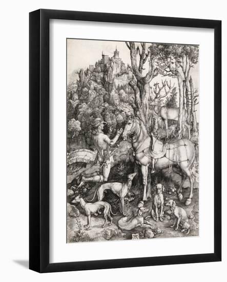 St. Eustace-Albrecht Dürer-Framed Giclee Print