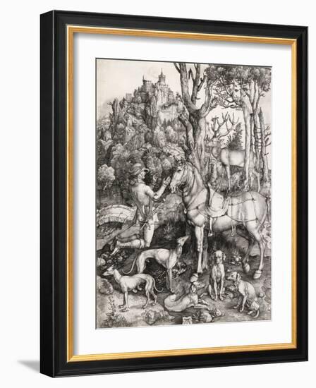 St. Eustace-Albrecht Dürer-Framed Giclee Print