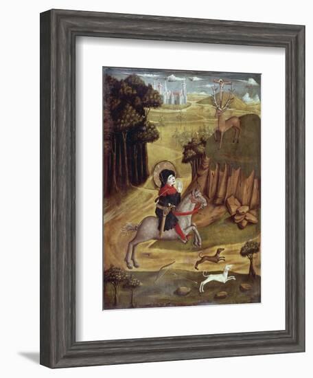 St Eustachio and Deer-null-Framed Giclee Print