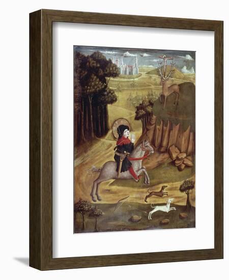 St Eustachio and Deer-null-Framed Giclee Print