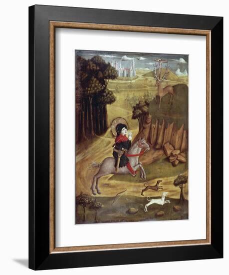 St Eustachio and Deer-null-Framed Giclee Print