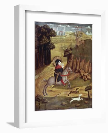 St Eustachio and Deer-null-Framed Giclee Print