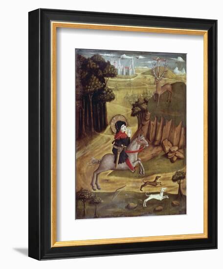 St Eustachio and Deer-null-Framed Giclee Print