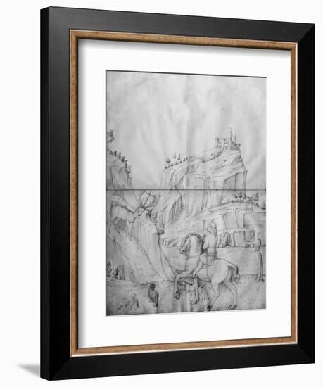 St. Eustachius, from the Jacopo Bellini's Album of Drawings-Jacopo Bellini-Framed Photographic Print