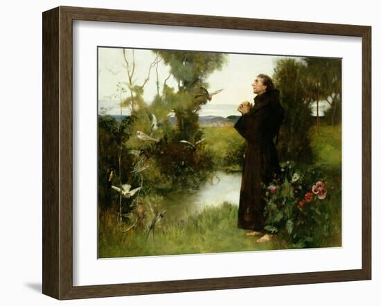 St. Francis, 1898-Albert Chevallier Tayler-Framed Giclee Print