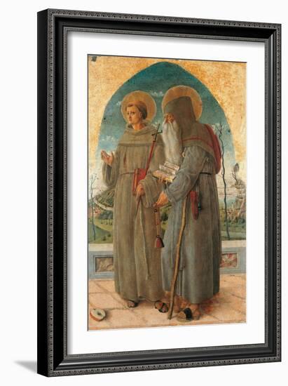 St. Francis and St. Anthony Abbot-Schiavone Chiulinovich-Framed Art Print