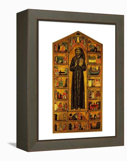 St Francis and Stories of His Life-null-Framed Premier Image Canvas