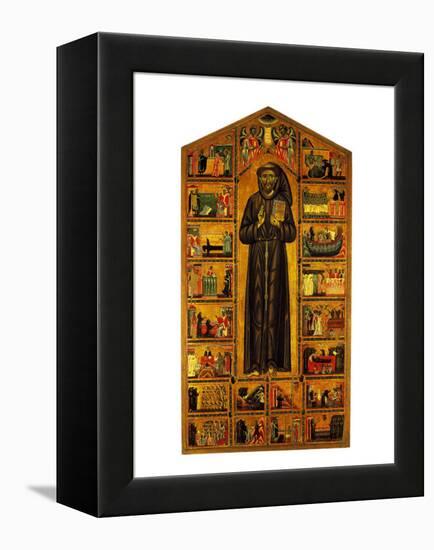 St Francis and Stories of His Life-null-Framed Premier Image Canvas