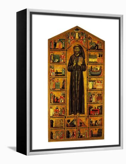 St Francis and Stories of His Life-null-Framed Premier Image Canvas