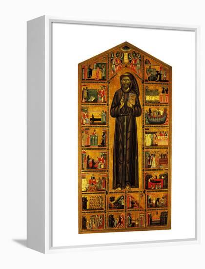 St Francis and Stories of His Life-null-Framed Premier Image Canvas
