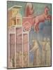 St. Francis Appears to His Companions in a Chariot of Fire, 1296-97-Giotto di Bondone-Mounted Giclee Print