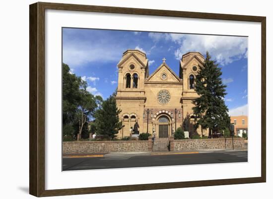 St. Francis Cathedral (Basilica of St. Francis of Assisi), Santa Fe, New Mexico, Usa-Wendy Connett-Framed Photographic Print