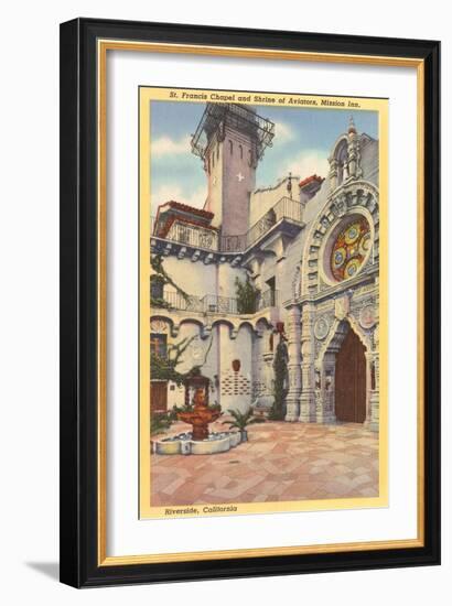 St. Francis Chapel, Mission Inn, Riverside, California-null-Framed Art Print