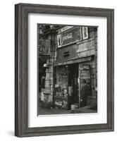 St. Francis Grocery, New York, 1943-Brett Weston-Framed Photographic Print