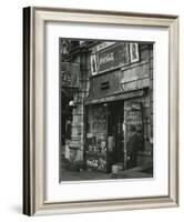 St. Francis Grocery, New York, 1943-Brett Weston-Framed Photographic Print