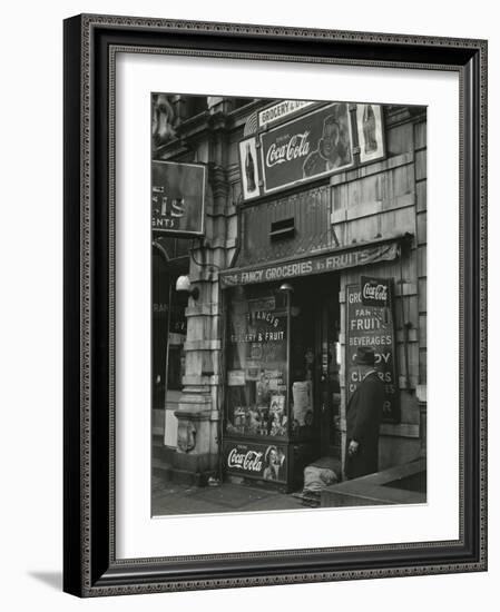 St. Francis Grocery, New York, 1943-Brett Weston-Framed Photographic Print