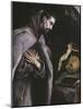 St. Francis Meditating, C.1586-92-El Greco-Mounted Giclee Print