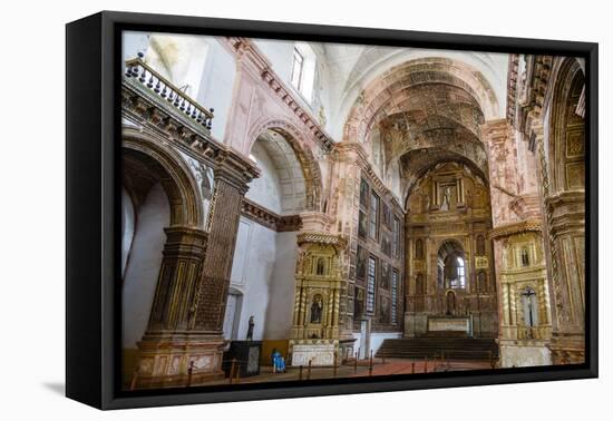 St. Francis of Assisi Church, UNESCO World Heritage Site, Old Goa, Goa, India, Asia-Yadid Levy-Framed Premier Image Canvas