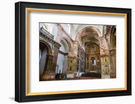 St. Francis of Assisi Church, UNESCO World Heritage Site, Old Goa, Goa, India, Asia-Yadid Levy-Framed Photographic Print