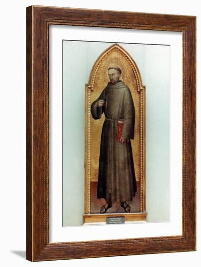 St. Francis Of Assisi-Giovanni Da Milano-Framed Giclee Print