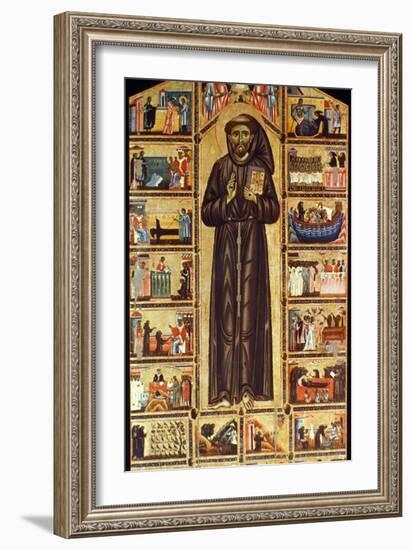 St Francis Of Assisi-Master of St. Francis Bardi-Framed Giclee Print