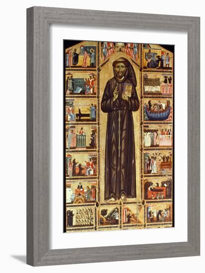 St Francis Of Assisi-Master of St. Francis Bardi-Framed Giclee Print