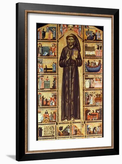 St Francis Of Assisi-Master of St. Francis Bardi-Framed Giclee Print