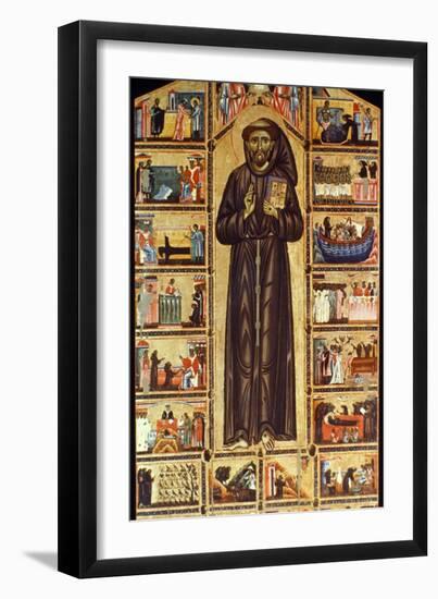 St Francis Of Assisi-Master of St. Francis Bardi-Framed Giclee Print