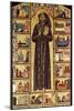 St Francis Of Assisi-Master of St. Francis Bardi-Mounted Giclee Print