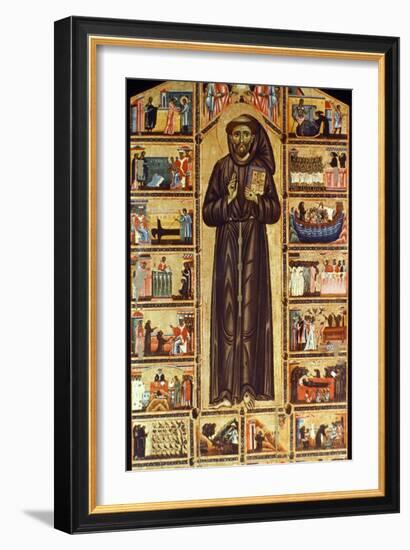 St Francis Of Assisi-Master of St. Francis Bardi-Framed Giclee Print