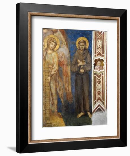 St Francis of Assisi-Giovanni Cimabue-Framed Giclee Print