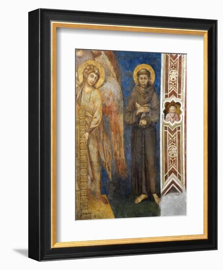 St Francis of Assisi-Giovanni Cimabue-Framed Giclee Print