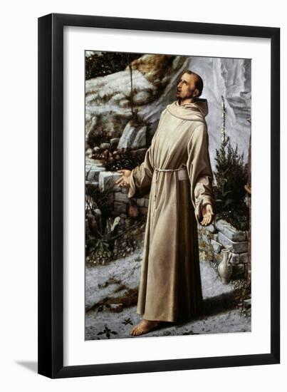 St. Francis Of Assisi-Giovanni Bellini-Framed Giclee Print