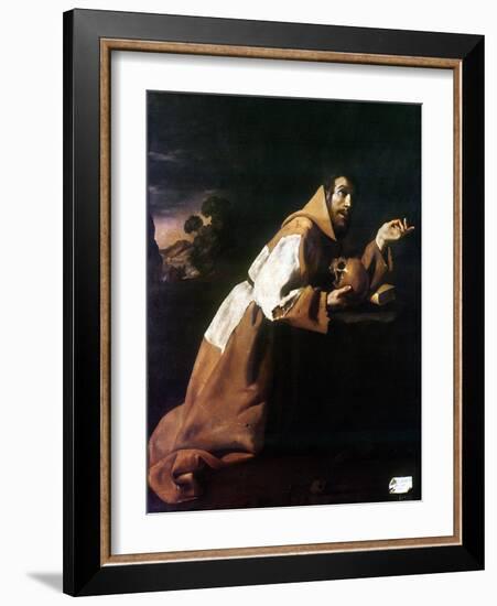 St. Francis Of Assisi-Francisco de Zubaran-Framed Giclee Print