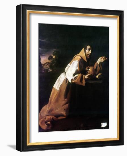 St. Francis Of Assisi-Francisco de Zubaran-Framed Giclee Print