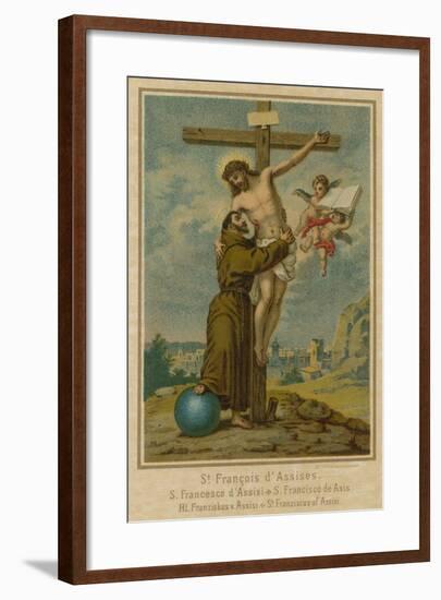 St Francis of Assisi-null-Framed Giclee Print
