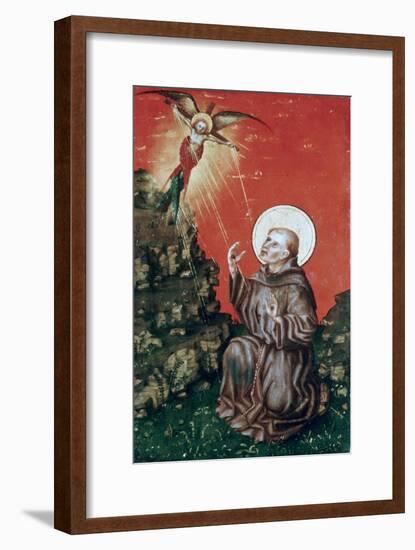 St Francis Receiving the Stigmata, C1430-1451-Stephan Lochner-Framed Giclee Print