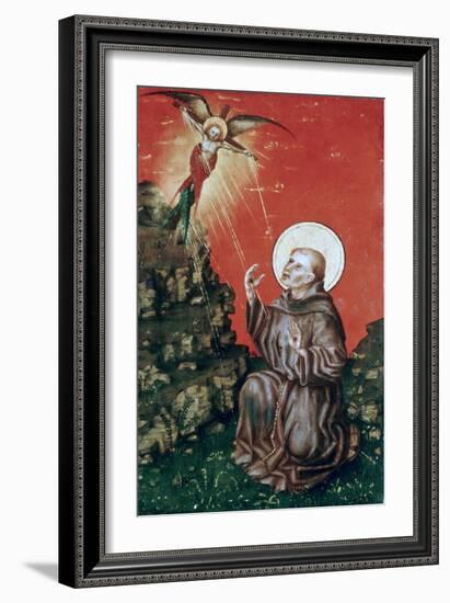 St Francis Receiving the Stigmata, C1430-1451-Stephan Lochner-Framed Giclee Print