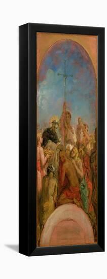 St. Francis Xavier-Theodore Chasseriau-Framed Premier Image Canvas